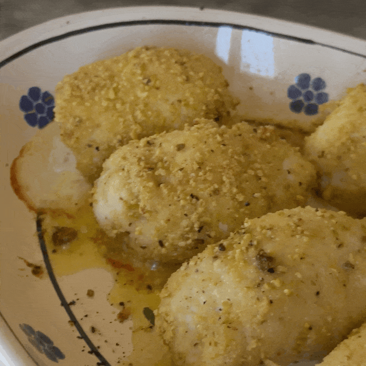 Involtini di pollo con Occhio di Puglia