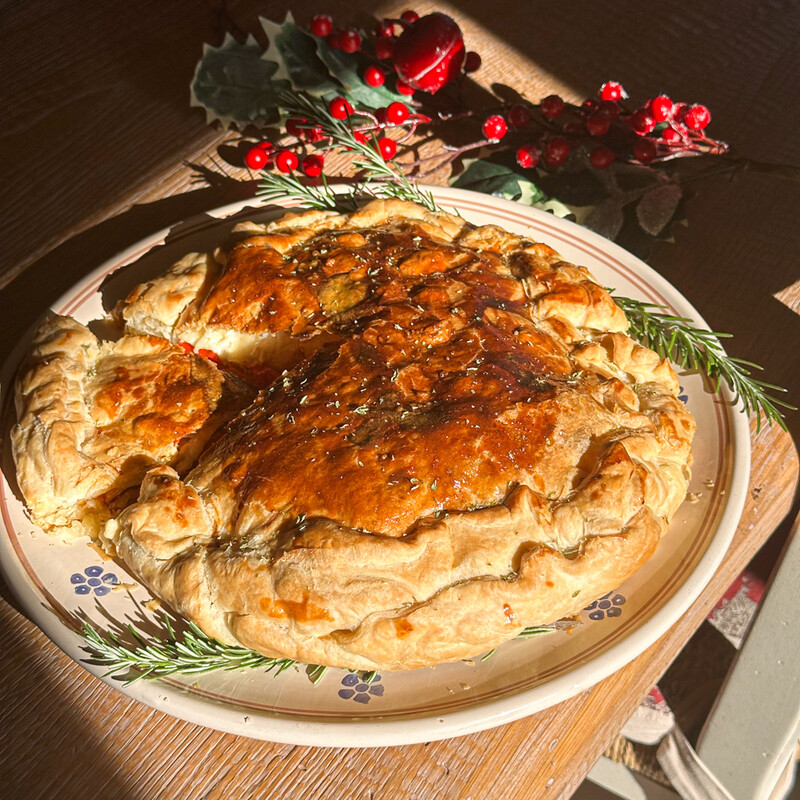 Torta Salata con Occhio di Puglia